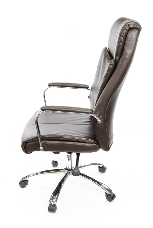 Кресло для руководителя Маккай CH ANF, темно-корич. АКЛАС - фото 4