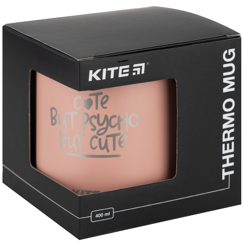 Термокружка 400 мл, пудра Kite - фото 4