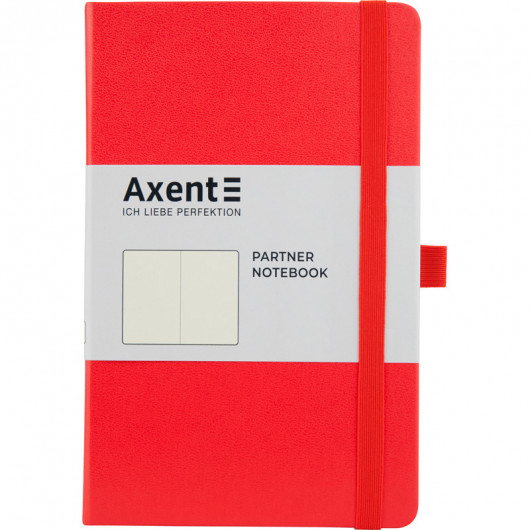 Книга записная Partner А5 (125*195мм.), 96л., нелин., красн. Axent - фото 1