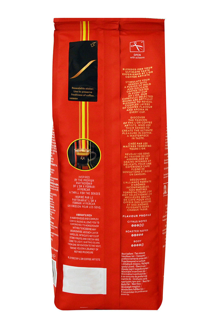 Кофе в зернах Espresso Maranello, 500г., арабика 100% (8711000560976) L'OR - фото 4