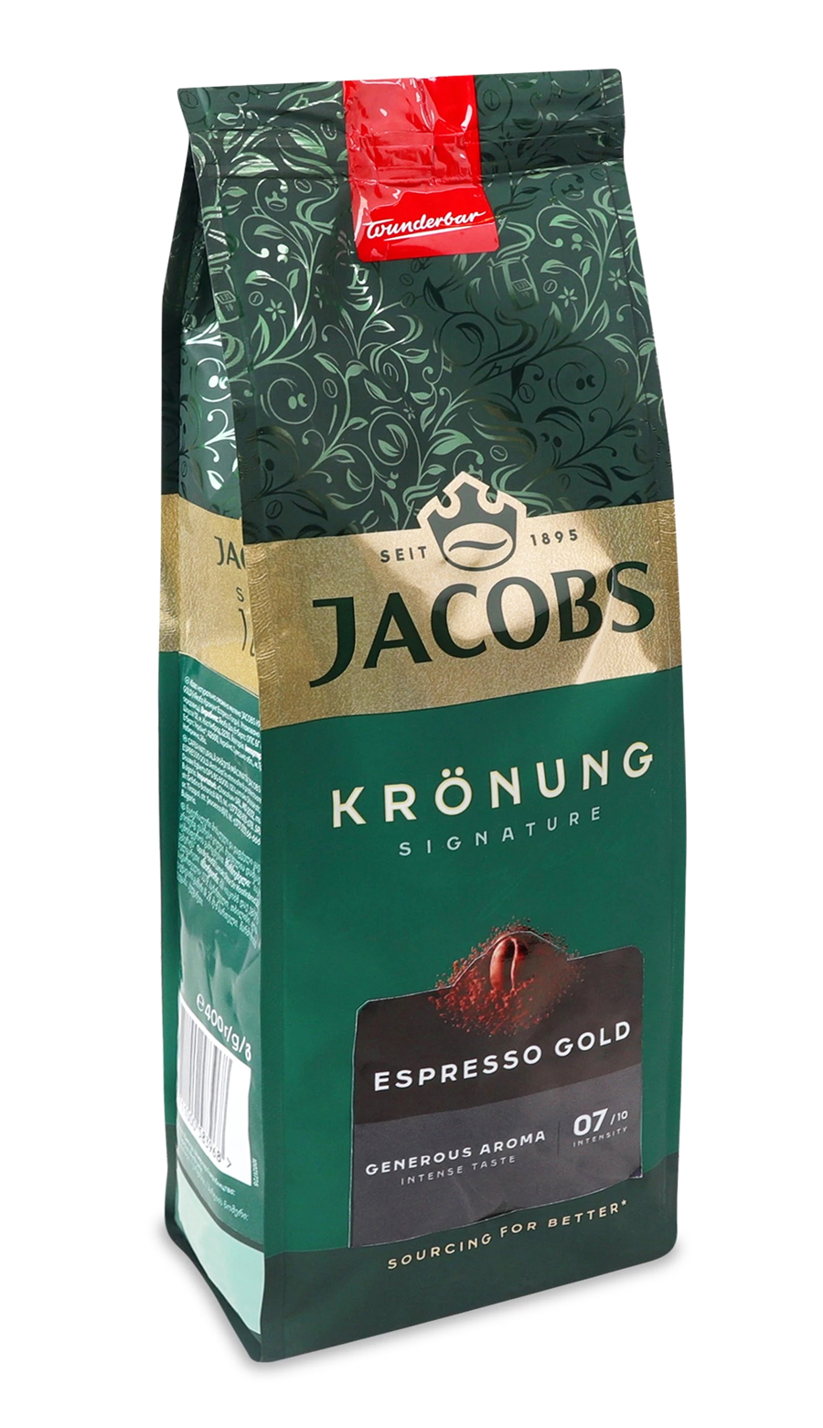 Кофе молотый Jacobs Kronung Espresso Gold, 400г., купаж арабика/робуста (8711000583968) Jacobs - фото 3