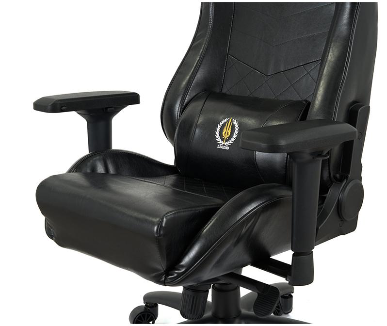 Кресло геймерское Ретчет PL MB (PU-черный) черный АКЛАС - фото 10