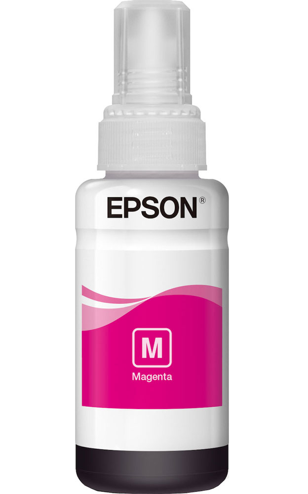 Контейнер з чорнилами Epson 664 L100/200/210/300/350/355/550 magenta, 70мл., (C13T66434A), пурпур. Epson - фото 3