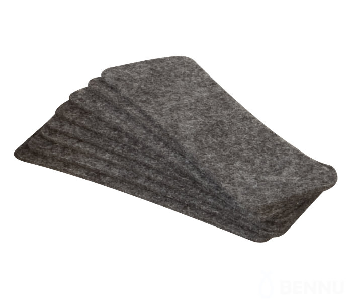 Вкладыши сменные для губки Slim и Duo, войлочные, 10шт./уп. 2x3 - фото 2