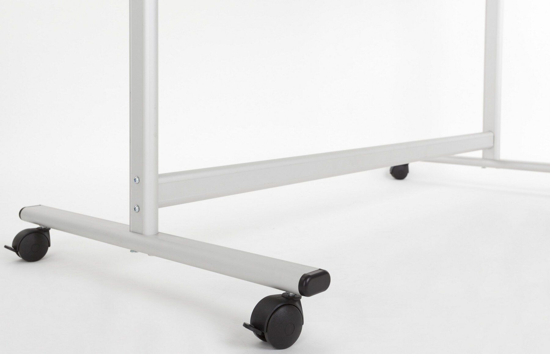 Доска белая магнитная сухостираемая оборотно-мобильная 120*180см., алюминиевая рамка, лак 2x3 - фото 5