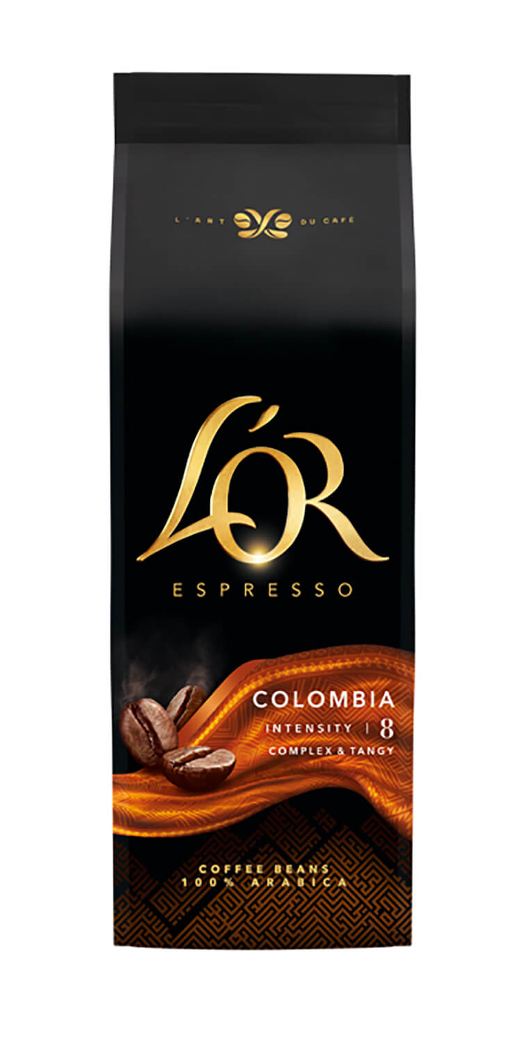 Кофе в зернах Espresso Colombia, 500г., арабика 100% (8711000464625) L'OR - фото 1