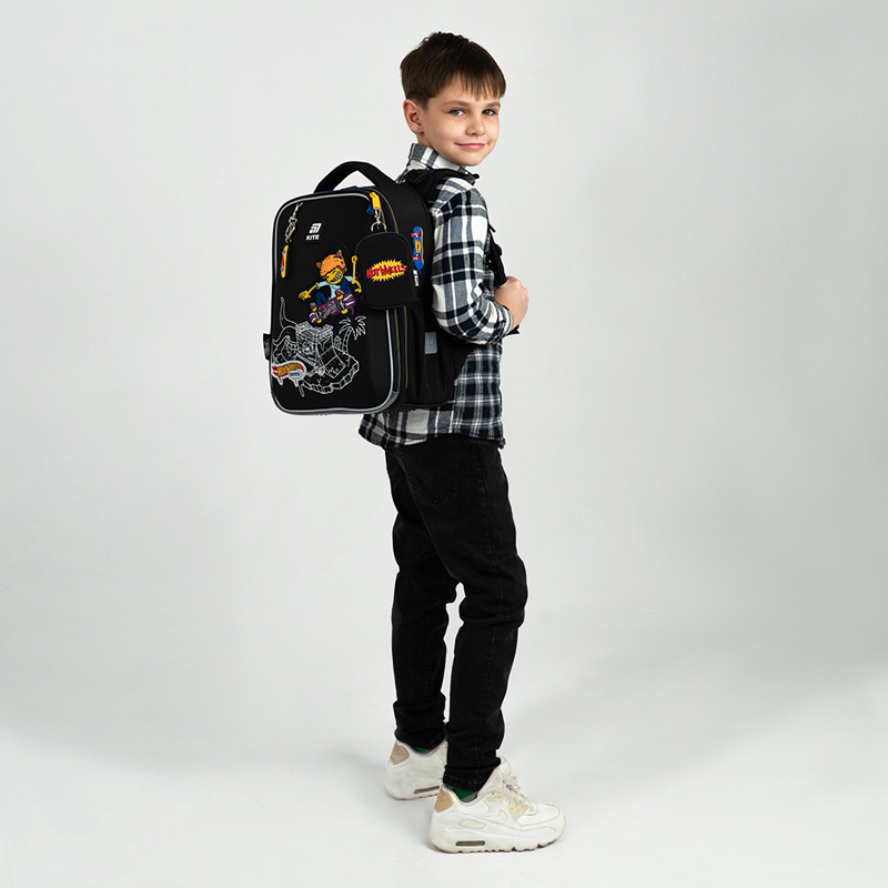 Рюкзак Kite Education каркасний 531 «Hot Wheels» Kite - фото 12