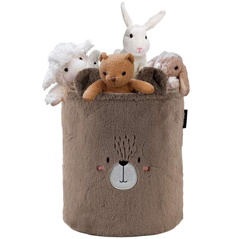 Кошик для зберігання 3100 Sweet Bear 30х35 см, плюшевий Kite - фото 6