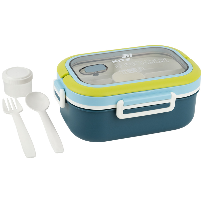 Ланчбокс с разделителем 1100 мл, синий (K25-1182-2) Kite - фото 4
