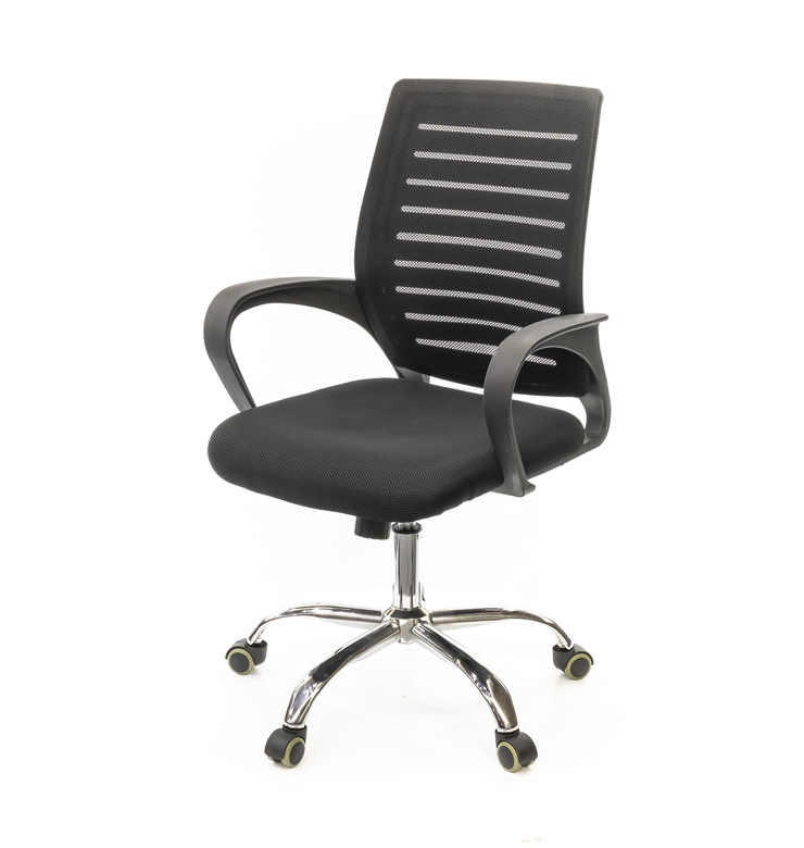 Кресло для персонала Фиджи 6109B, черн. АКЛАС - фото 3