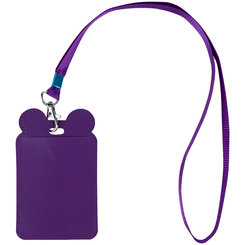 Бейдж на шнурке вертикальный, фиолетовий Kite - фото 3