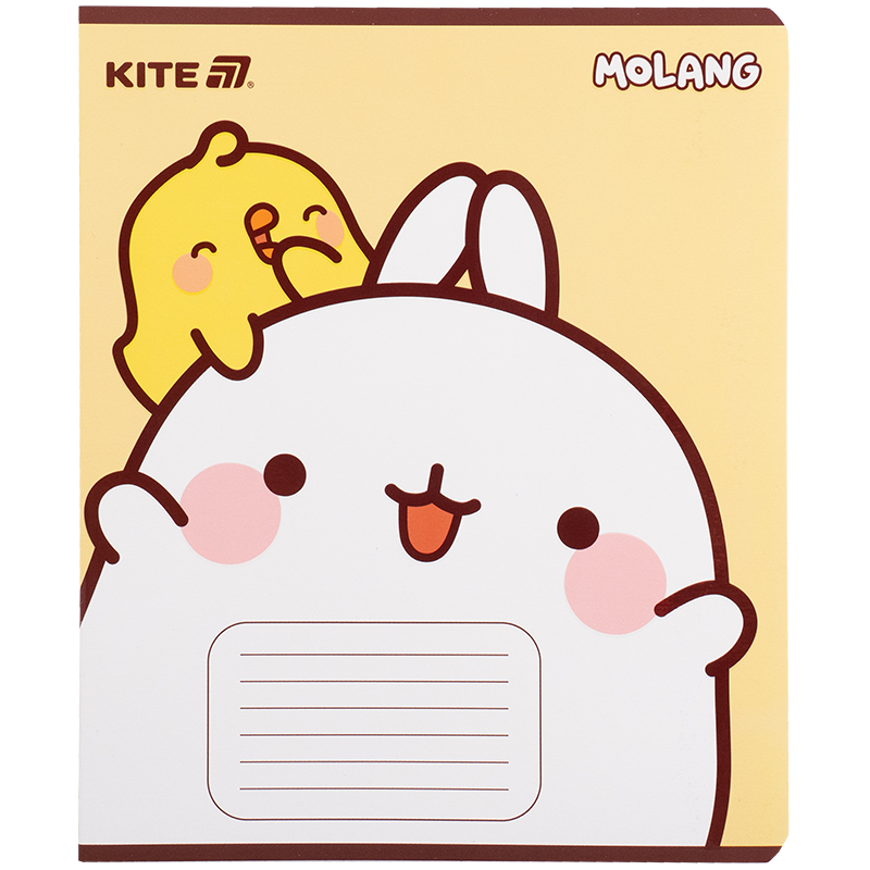 Тетрадь 18 лист., кл., софт тач + УФ лак, Molang (ML25-236) Kite - фото 13