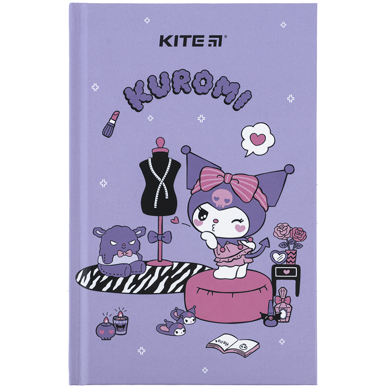 Книга записная твердая обл. А6, 80 лист., кл. Hello Kitty-2 (HK24-199-2) Kite - фото 3