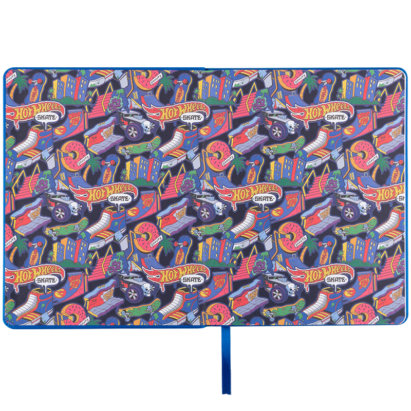 Щоденник шкільний, тверда обкладинка, PU, Hot Wheels (HW25-264) Kite - фото 4