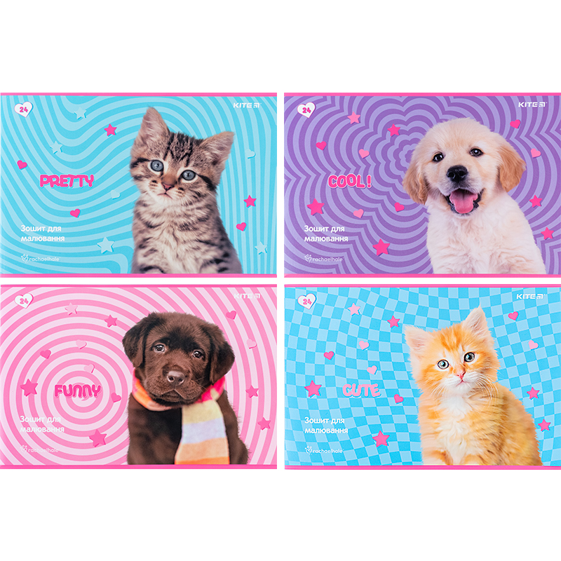 Тетрадь для рисования, 24л., скоба, гибр. лак + УФ лак, RH Kite - фото 9