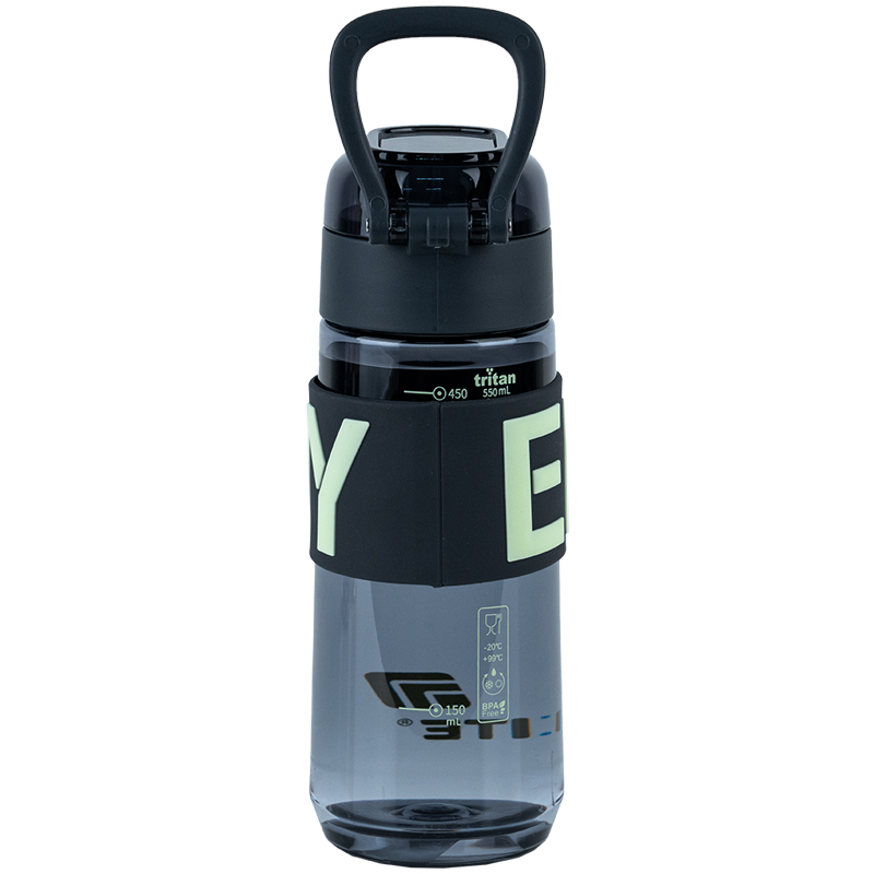 Бутылочка для воды, 550 мл, серая (K25-1232-1) Kite - фото 4