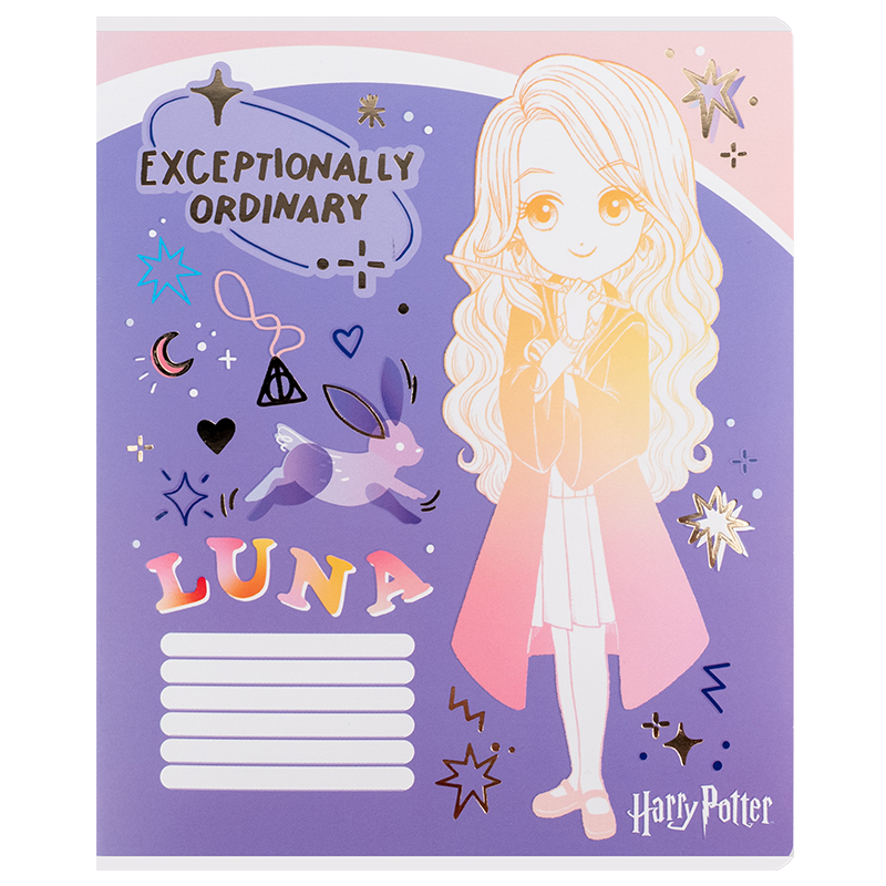 Тетрадь 18 лист., лин., фольга + УФ лак, Harry Potter (HP25-237) Kite - фото 14