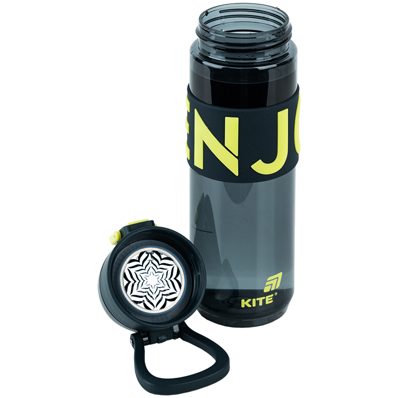Пляшечка для води, 680 мл, чорно-жовта (K25-1233-1) Kite - фото 4