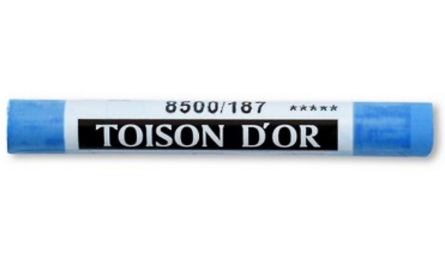 Пастель суха TOISON D'OR 8500/187 cerulean blue, небесно-блак. Koh-i-noor - фото 2