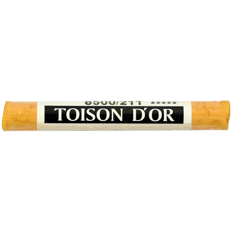 Пастель суха TOISON D'OR 8500/211 light ochre, охра бліда Koh-i-noor - фото 2