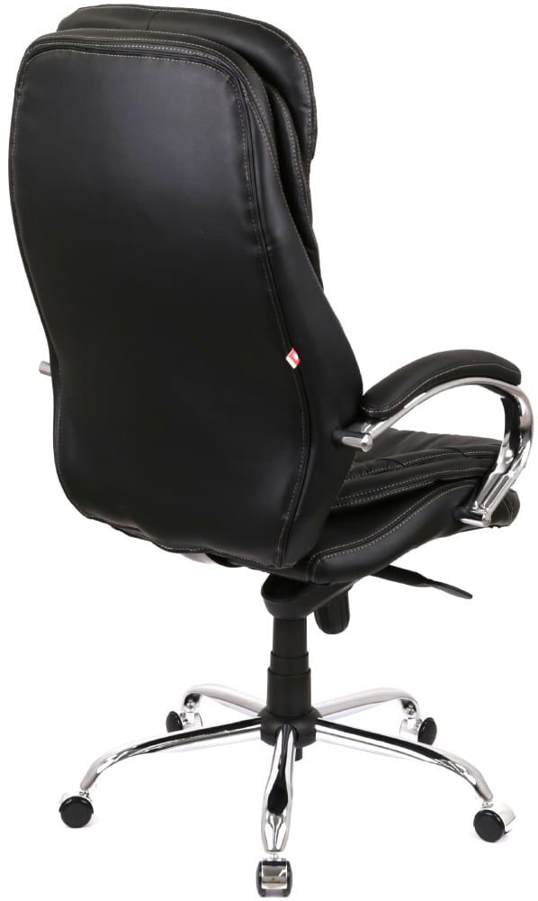 Кресло Валенсия Soft CH MB (Кожа LC-A) черный АКЛАС - фото 7