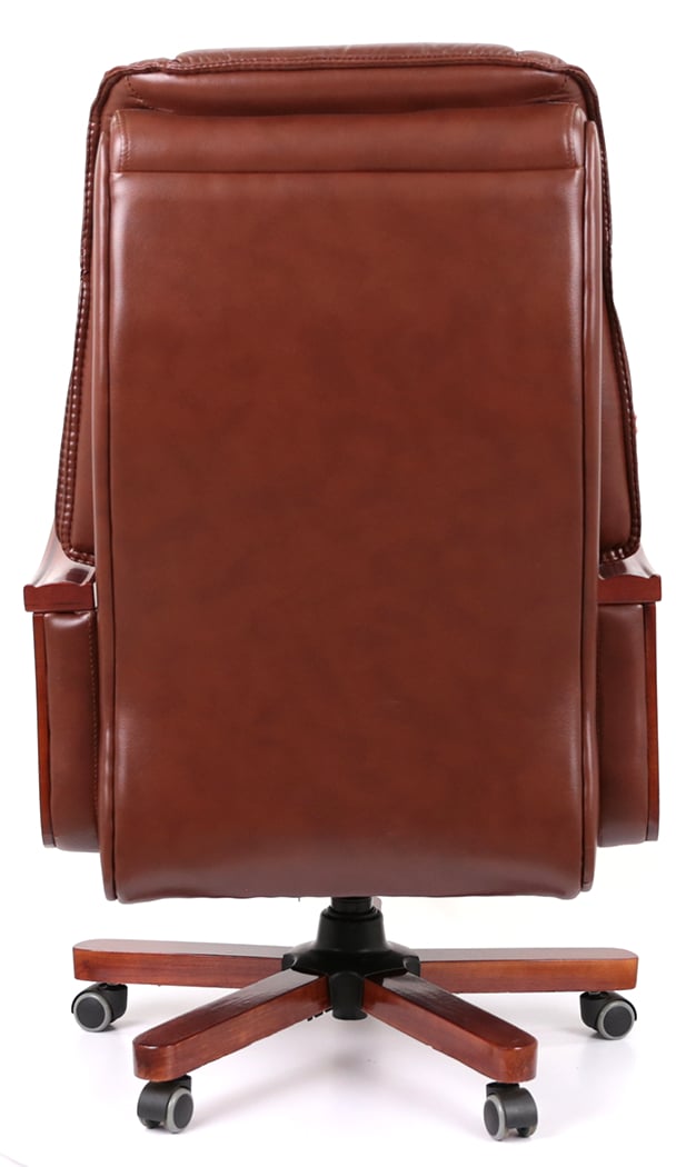 Кресло Галахад EX RL (Кожа LC-I) коричневый АКЛАС - фото 3