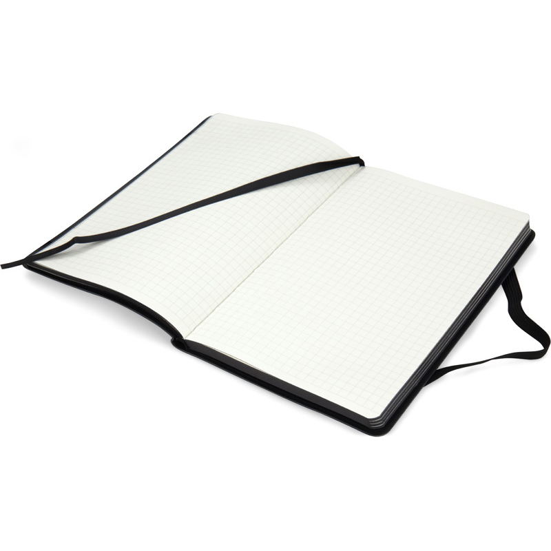 Книга записная Partner Soft, 125*195, 96 л, кл, метал. син. Axent - фото 3