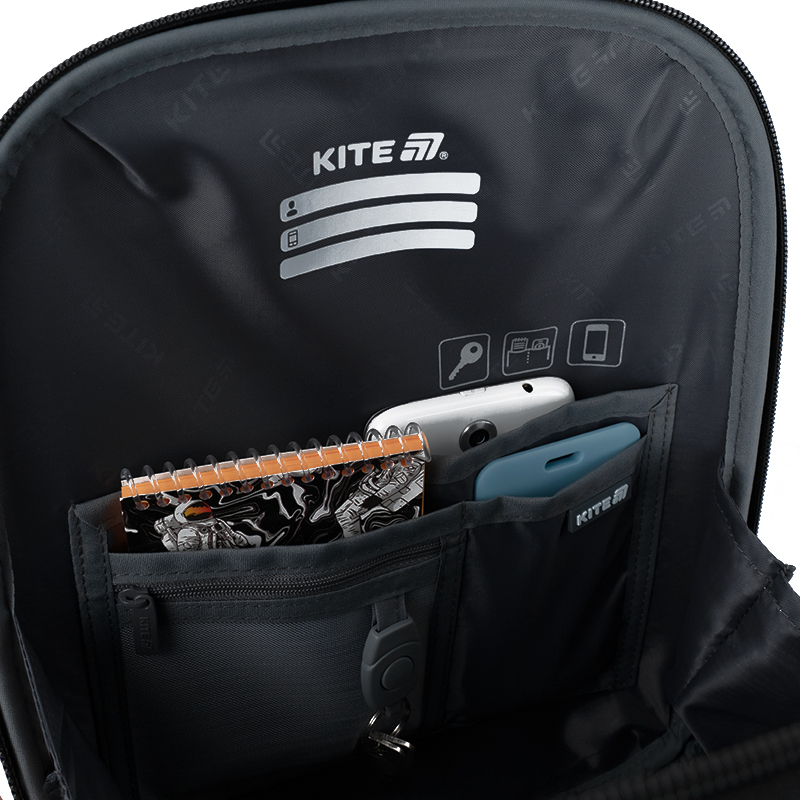 Рюкзак Kite Education каркасный 555 College Line Boy Kite - фото 17