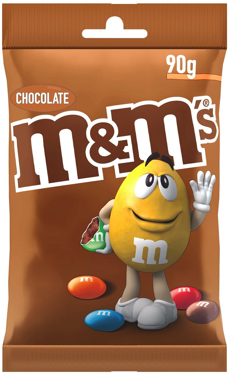 Драже M&M's з молочним шоколадом у кольоровій глазурі, 90г., 20шт/уп. M&M's - фото 1