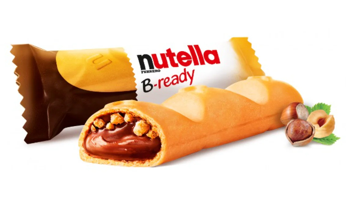 Батончик вафельный Nutella B-ready с начинкой из ореховой пасты с какао 22г., 10шт/уп. Nutella - фото 4