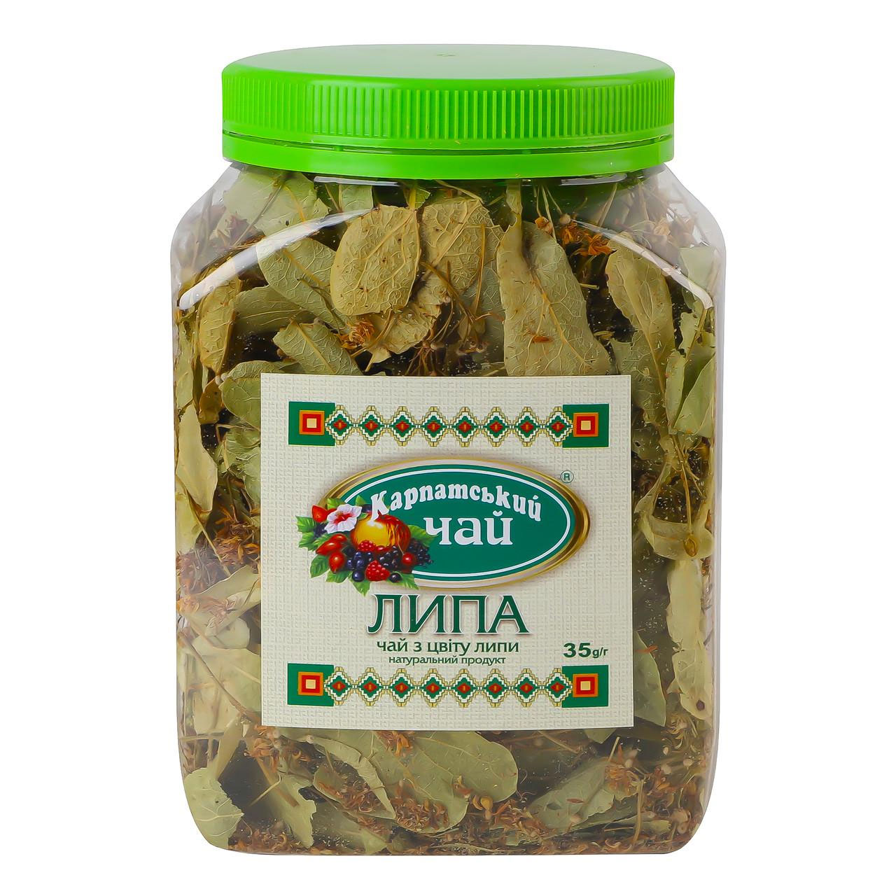 Чай Липа, 36г. в банке 1л. Карпатский - фото 1