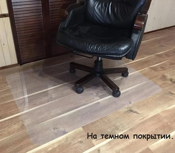 Килимок під стілець захисний, 12500*1025*0,8мм., Полікарбонад, прозор. AironTrade - фото 2