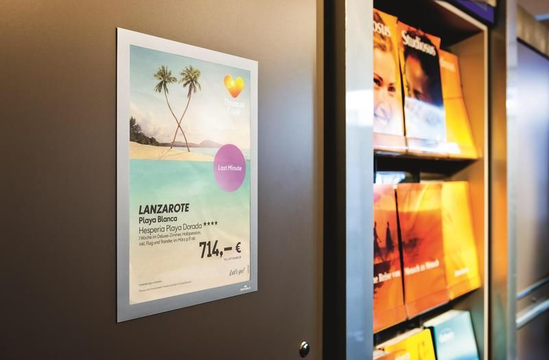 Рамка Magaframe А4, срібл. Durable - фото 4