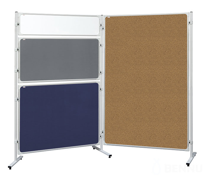 Доска модерационная 120х120см., пробковая, алюминиевая рамка 2x3 - фото 2