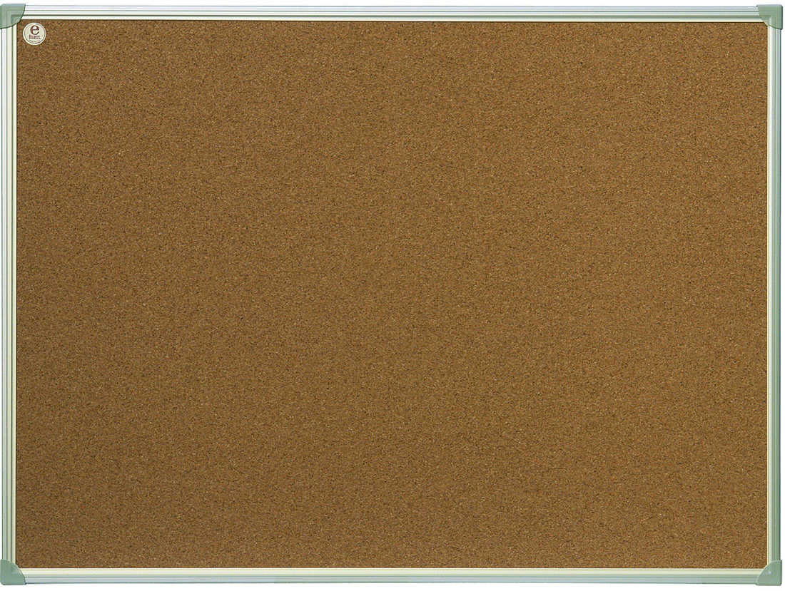Доска пробковая EcoBoard 40*60см., алюминиевая рамка 2x3 - фото 1