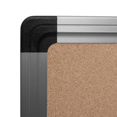 Доска пробковая S-line 100*180см., алюминиевая рамка ABC - фото 3