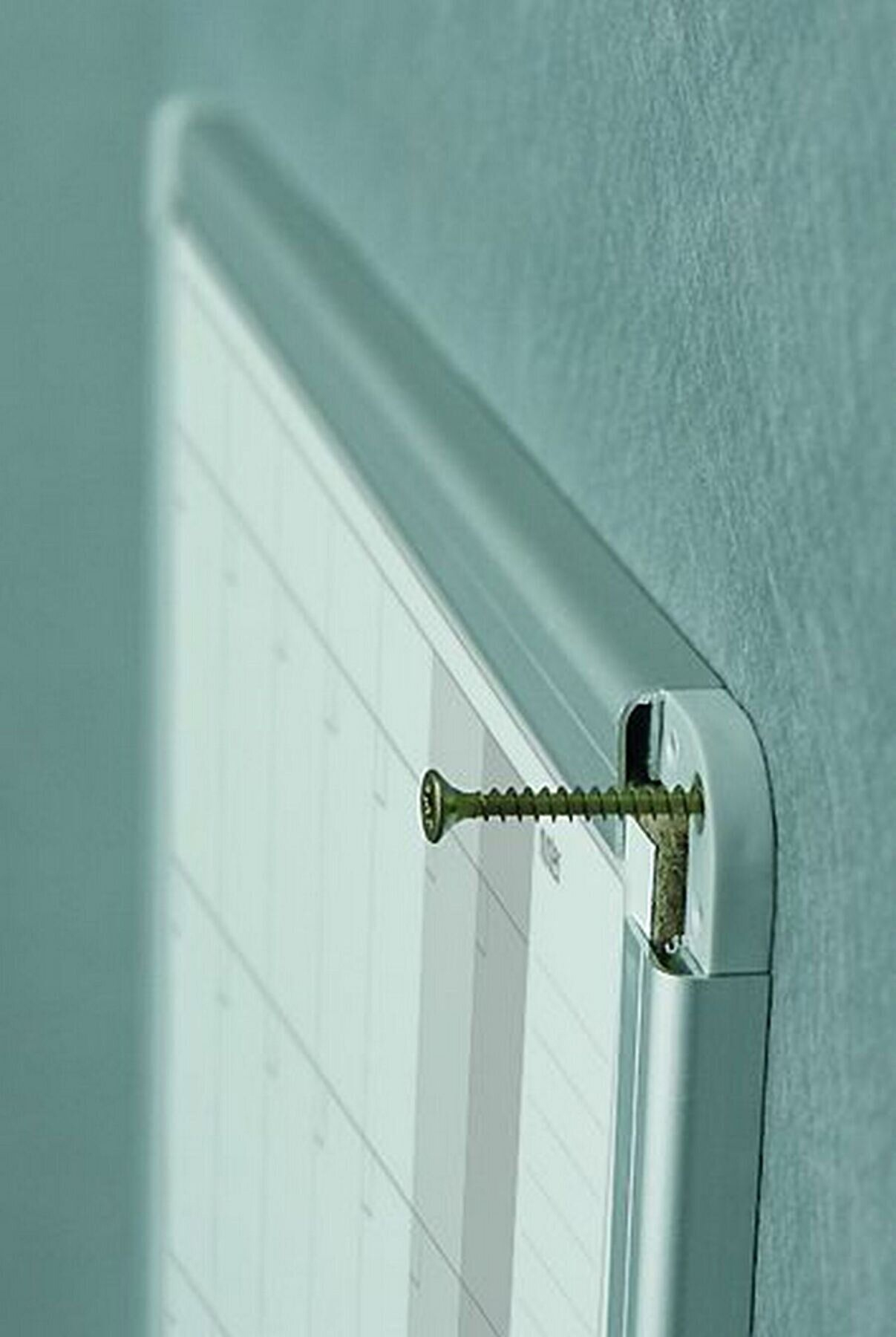 Доска белая магнитная планер на месяц ALU23 60*90см., алюминиевая рамка, лак 2x3 - фото 1