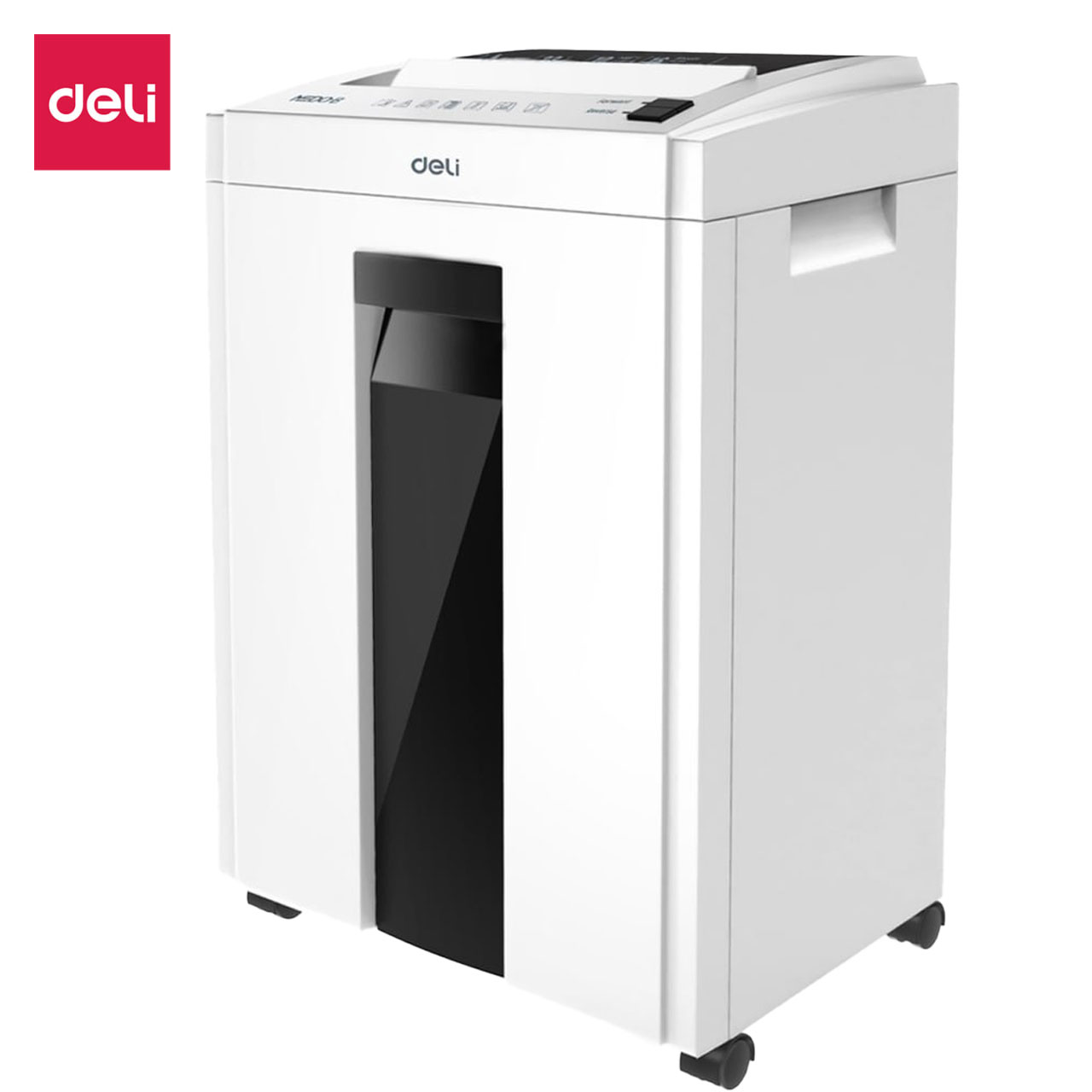 Знищувач документів DELI T053, 16 арк., перехресне різання 4*30мм., кошик на 23л., клас P-4 DELI - фото 1