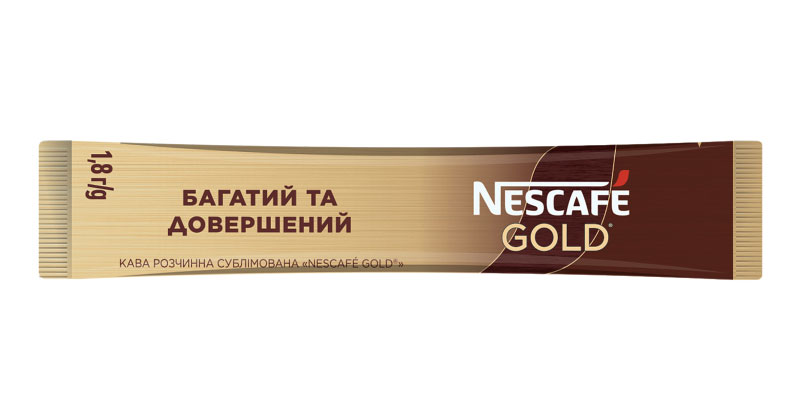Кава в стіках Nescafe Gold, 25шт. по 1,8г. (7613036532419) Nescafe - фото 3