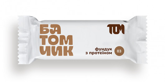 Батомчик Фундук с протеином, 45г.*20шт. ТОМ - фото 2