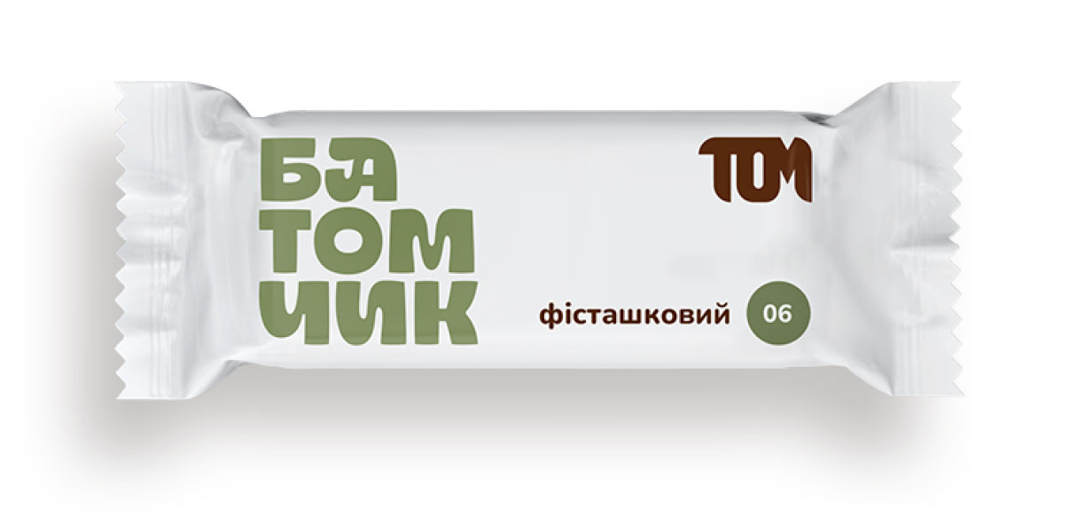 Батомчик Фисташковый, 45г.*20шт. ТОМ - фото 2