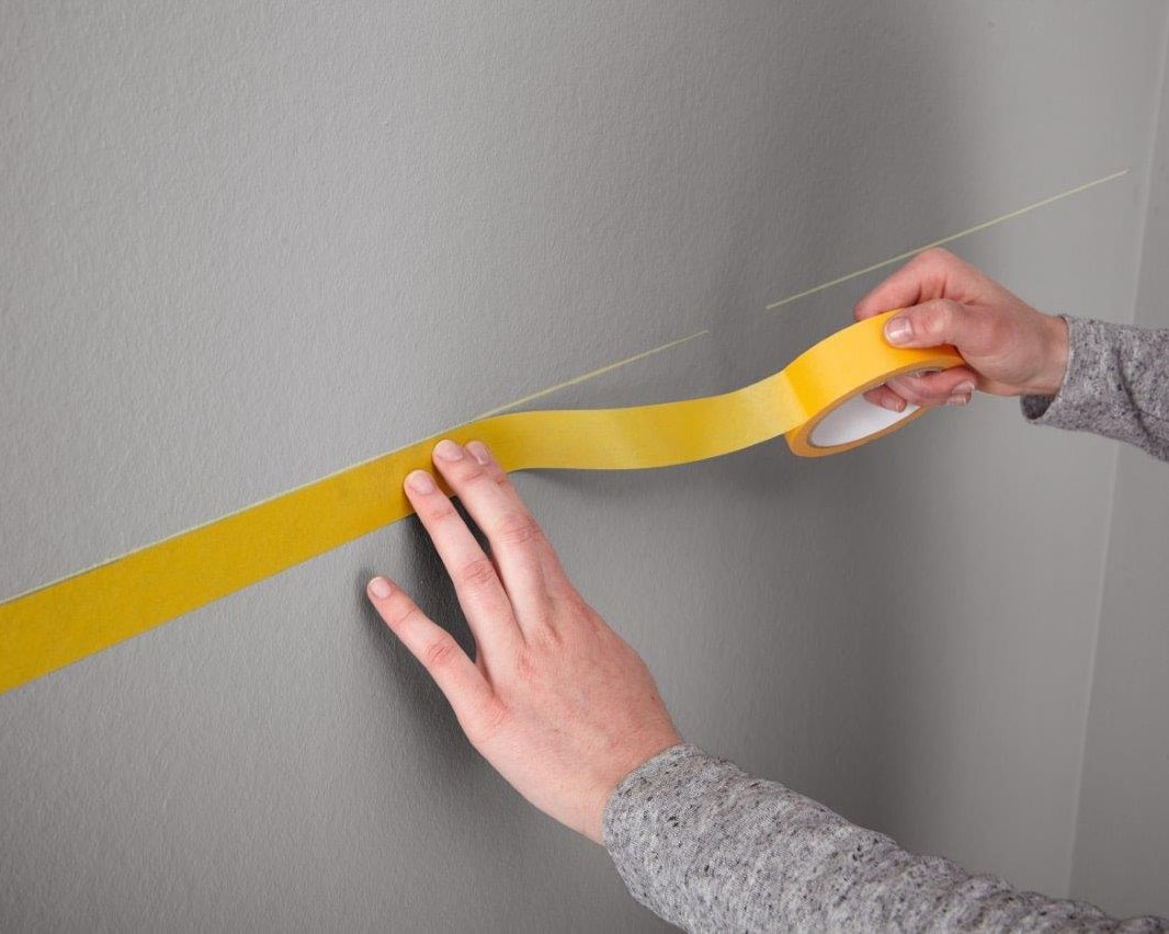 Клейкая лента малярная 38мм.*27м. (29,5ярд), на бумажной основе, до 60°С, желт. Китай - фото 2