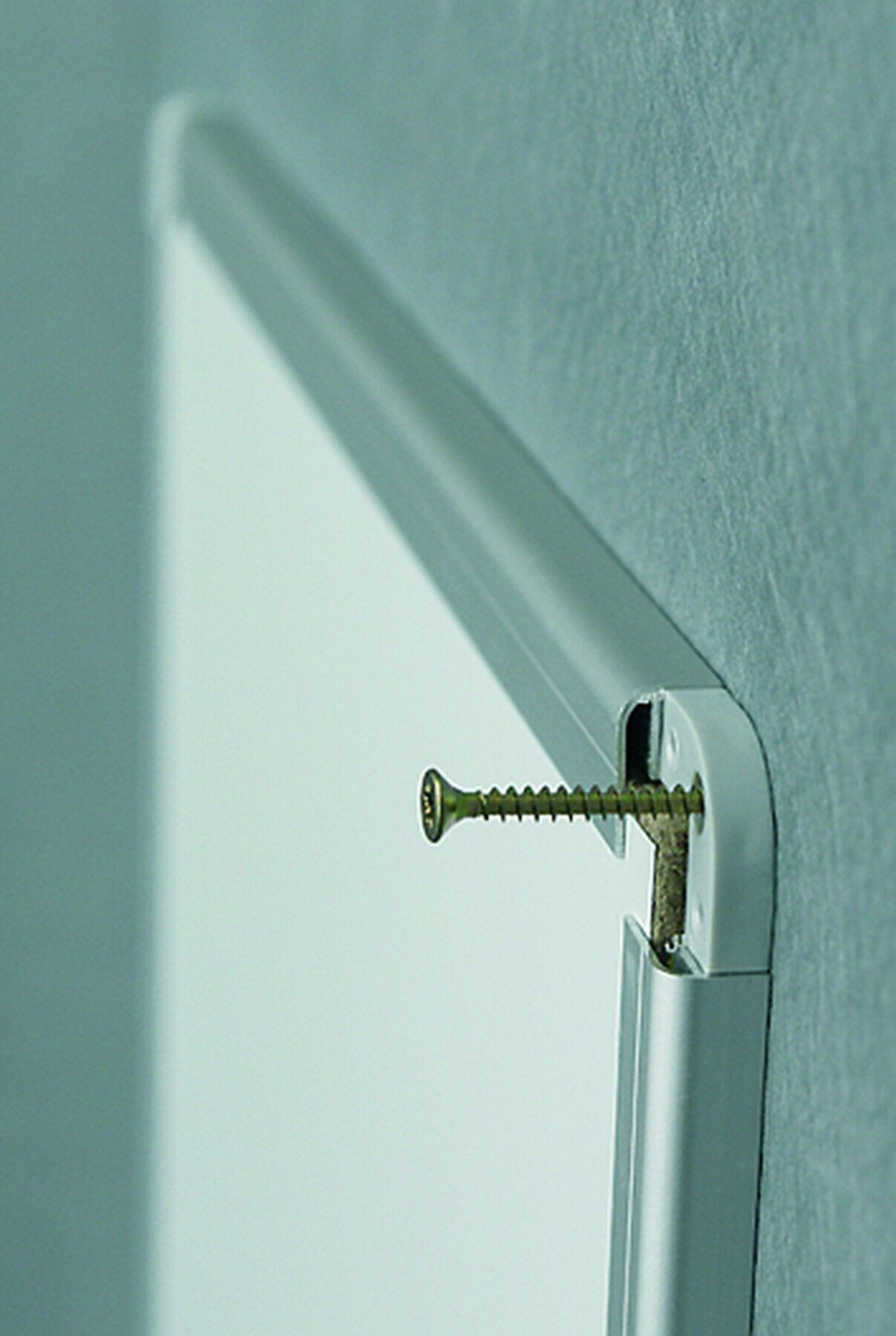 Доска белая магнитная сухостираемая ALU23 100*200см., алюминиевая рамка, лак 2x3 - фото 2