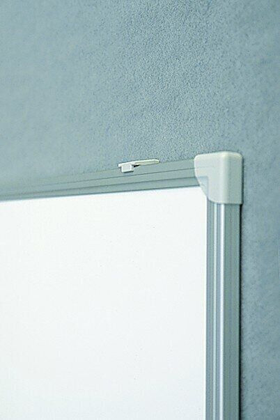 Доска белая магнитная сухостираемая EcoBoard TSA128/С 80*120см., алюминиевая рамка, лакир. пов. 2x3 - фото 3