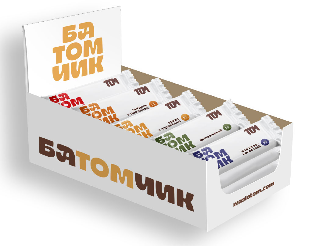 Батомчики МИКС, 45г.*20шт. ТОМ - фото 1