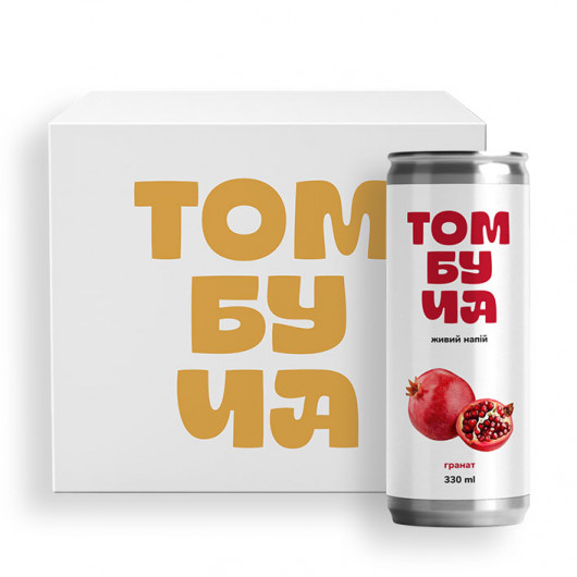 Напій слабогазований Комбуча 