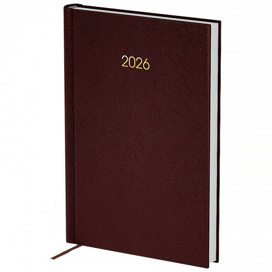 Щоденник 2026 Classic Style, 145*210, з/т коричневий Axent - фото 1