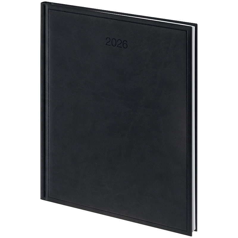 Еженедельник 2026 Бюро Torino, слепое тиснение, черный Brunnen - фото 2