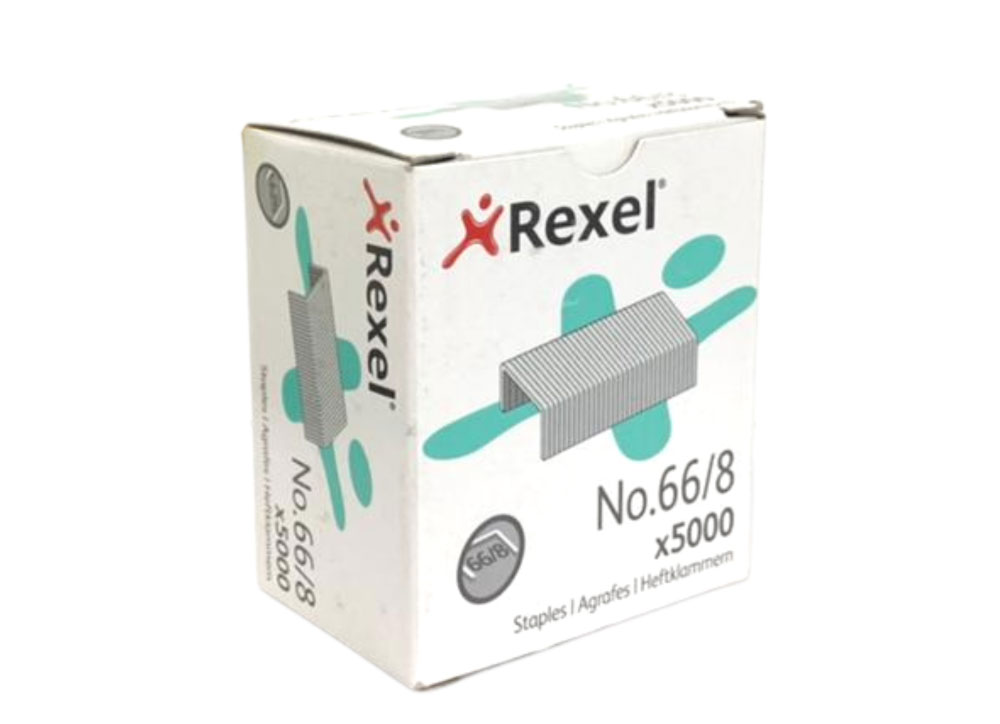 Скобы для степлера 66/8, 5000шт./уп. (006065) Rexel - фото 4