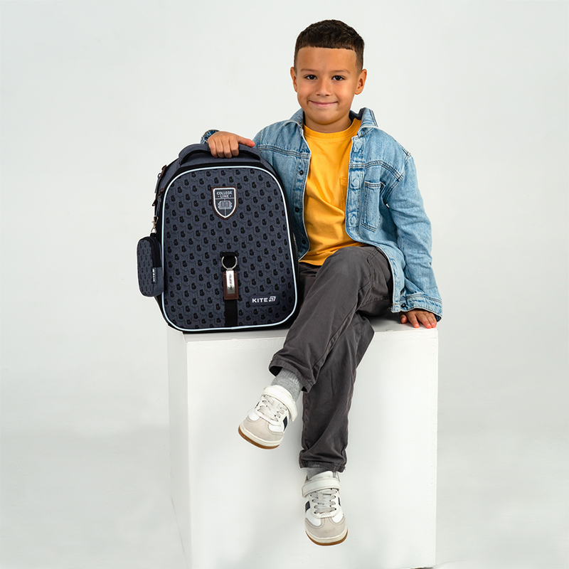 Рюкзак Kite Education каркасный 555 College Line Boy Kite - фото 18